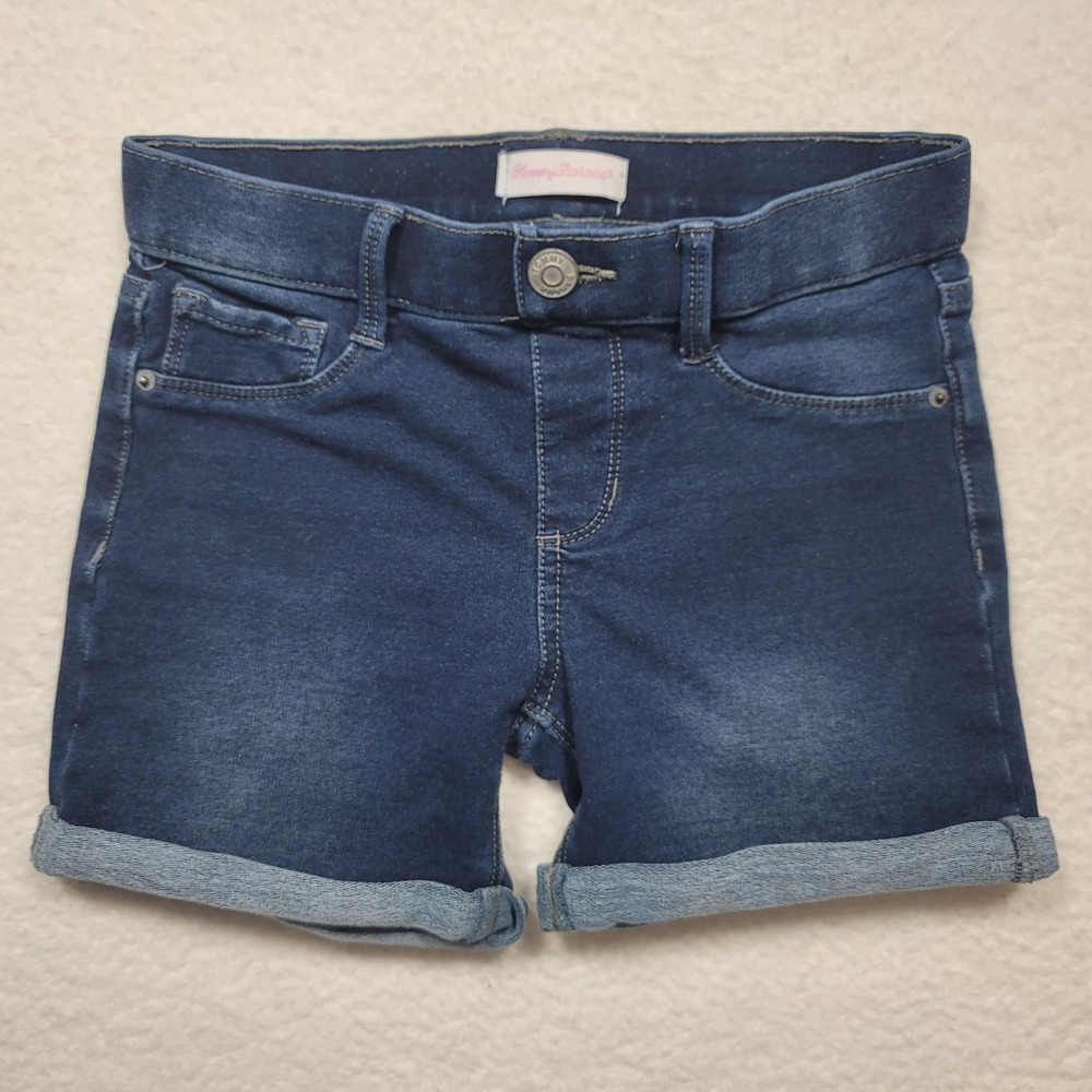 Tommy Bahama Girls Size 10 Denim  Blue Jean Stretch Shorts